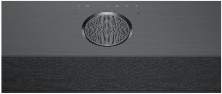 LG DS95QR Soundbar (810 Watt) mit kabellosem Subwoofer & MERIDIAN-Technologie (Dolby Atmos, HDMI, Bl