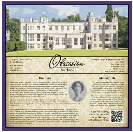 Kayenta Games - Obsession (Second Printing)