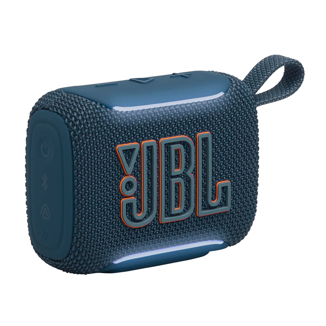 JBL Go 5, Ultraportabler Bluetooth‑Lautsprecher, Wasserdicht, Blau | Kraftvoller JBL Pro Sound, AirT