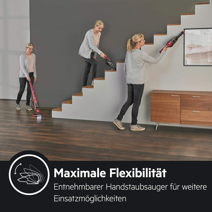 AEG ErgorapidoCX7-2-45AN 2in1 AkkuStaubsauger/beutellos/inklTierhaardüse/bis zu 45 Min.Laufzeit/frei