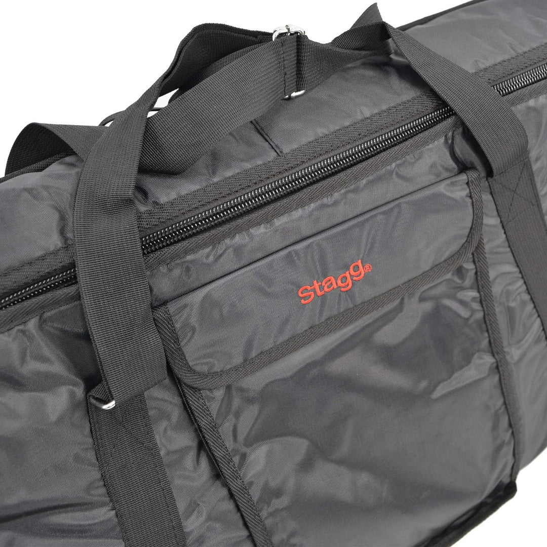 Stagg K10097 Keyboardtasche Nylon schwarz Masse: 97 x 37 x 13 cm 61 note Standard, Masse: 97 x 37 x