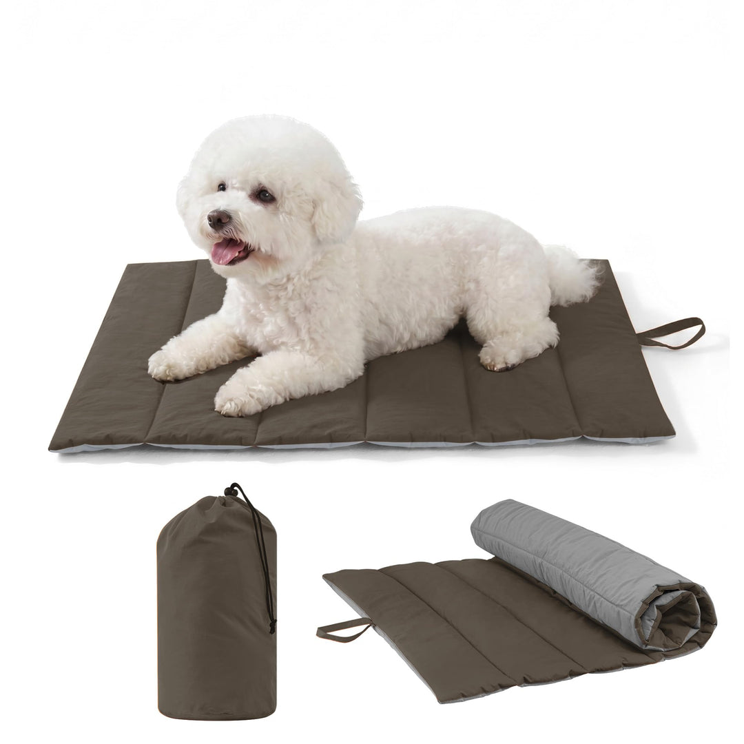 UNIKOME Hundedecke für Unterwegs 76 x 48 cm, rutschfeste Antistatische und Langlebige Hundematte, Hu