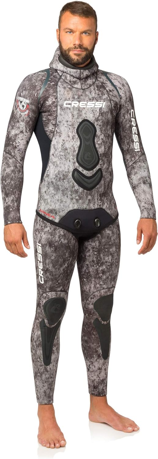 Cressi Apnea Complete Wetsuit - Kompletter Tauchanzug in Soft Neopren, erhältlich in Stärken von 3.5