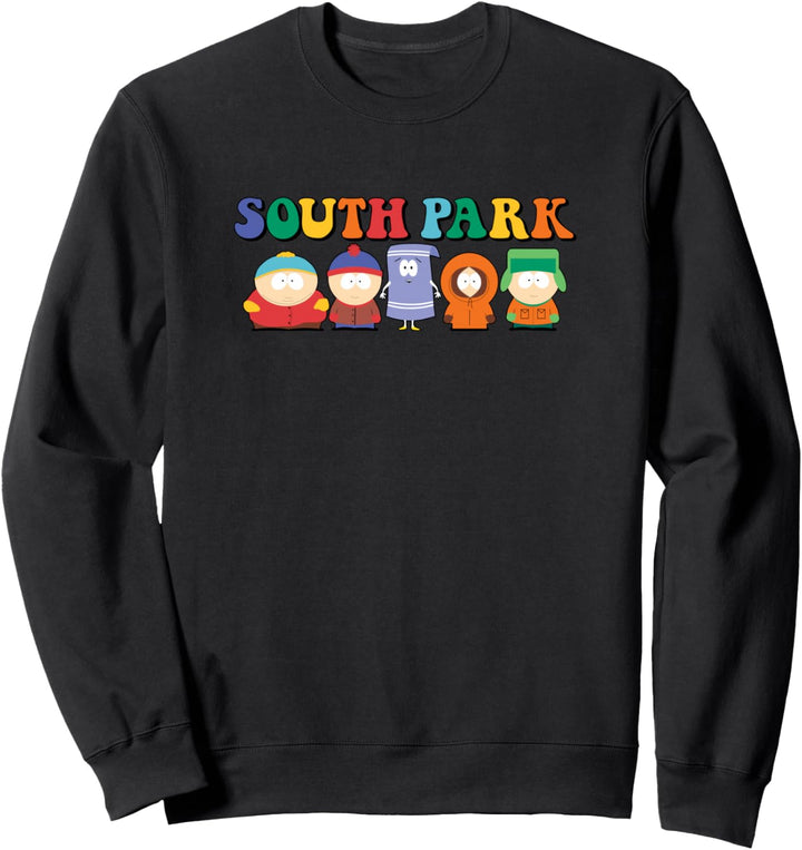 South Park Gang Behind Logo Sweatshirt