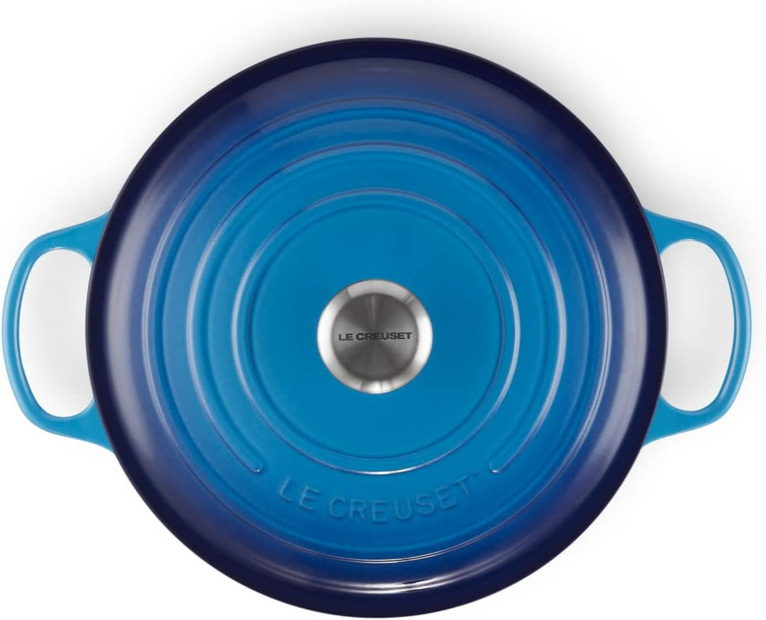 Le Creuset Signature Gusseisen-Bräter mit Deckel, Ø 28 cm, Rund, Für alle Herdarten und Induktion ge