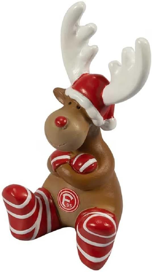 Fortuna Düsseldorf Weihnachtsfiguren Weihnachtsmann Rentier 2er-Set