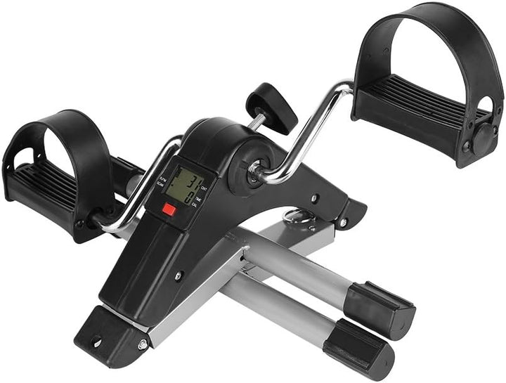 Supfine Mini Heimtrainer, Faltbarer Arm- und Beintrainer mit LCD-Display, Verstellbarer Widerstand,
