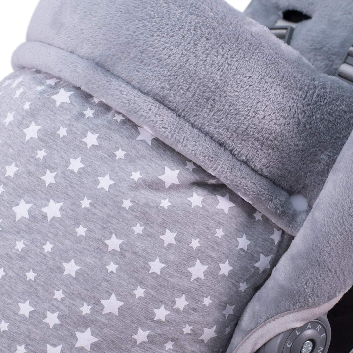 JYOKO KIDS Fusssack Kompatibel mit Maclaren, White Star FLEECE