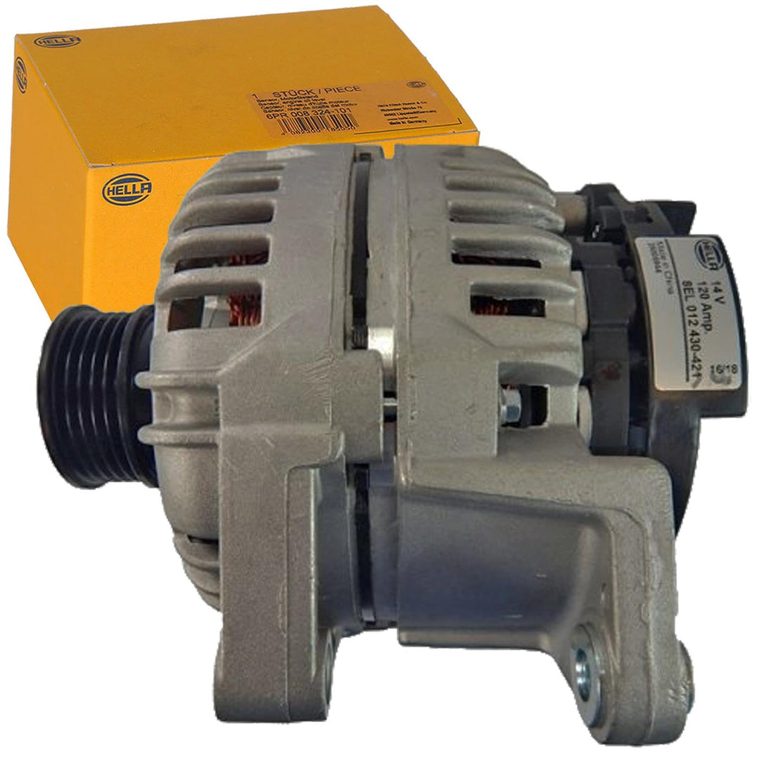 HELLA - Generator/Lichtmaschine - 14V - 120A - für u.a. Opel Meriva A Mpv (X03) - 8EL 012 430-421