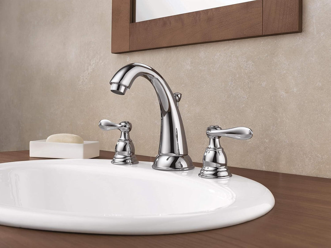 Delta Faucet B3596LF Windemere Weit verbreitet, Chrome, 9.05 x 11.35 x 14.00 inches, Chrome