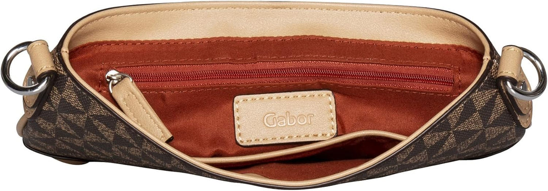 Gabor, Barina Winter, Damen, Umhängetasche, S, Braun, 27x6x18 cm
