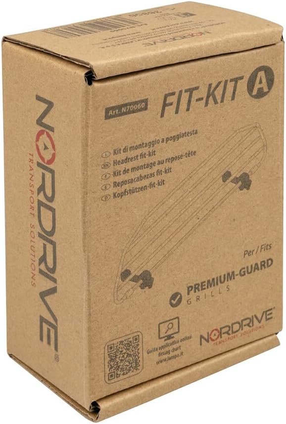NORDRIVE N70060 Fit-Kit A, Montage-Set für Hunde und Tiere