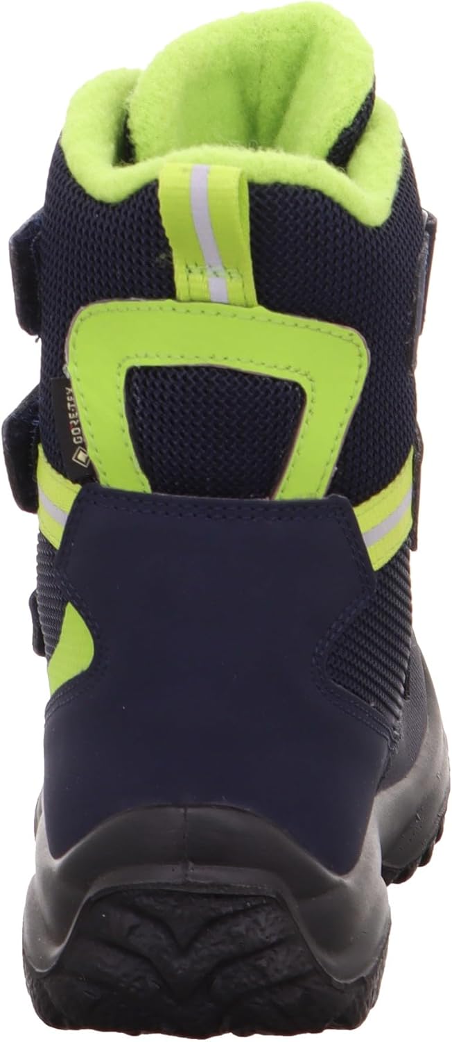 Superfit Jungen Snowcat Warm Gefütterte Gore-tex Schneestiefel 19 EU Weit Blau Grün 8000, 19 EU Weit