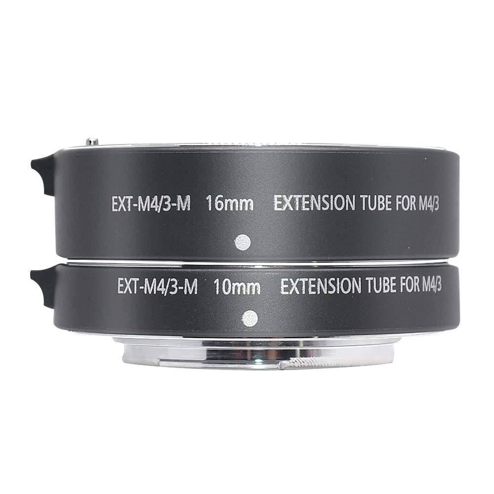 Mcoplus XT-M4/3-M Makro Verlängerungsrohr passend für M4/3 spiegellose Kamera für Olympus/Panasonic