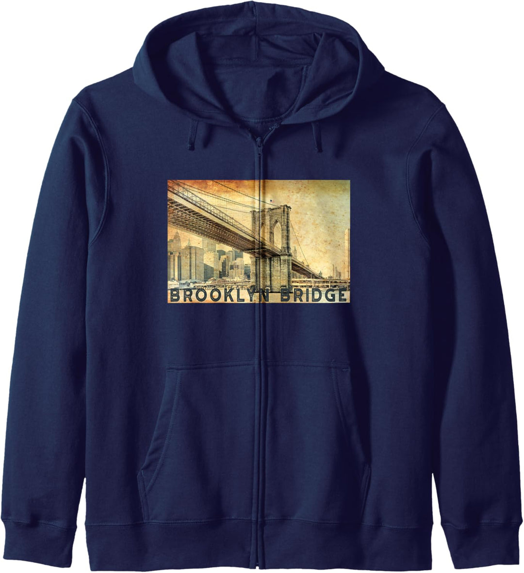 Brooklyn Brücke City USA Love NYC New York Souvenir Herren Kapuzenjacke