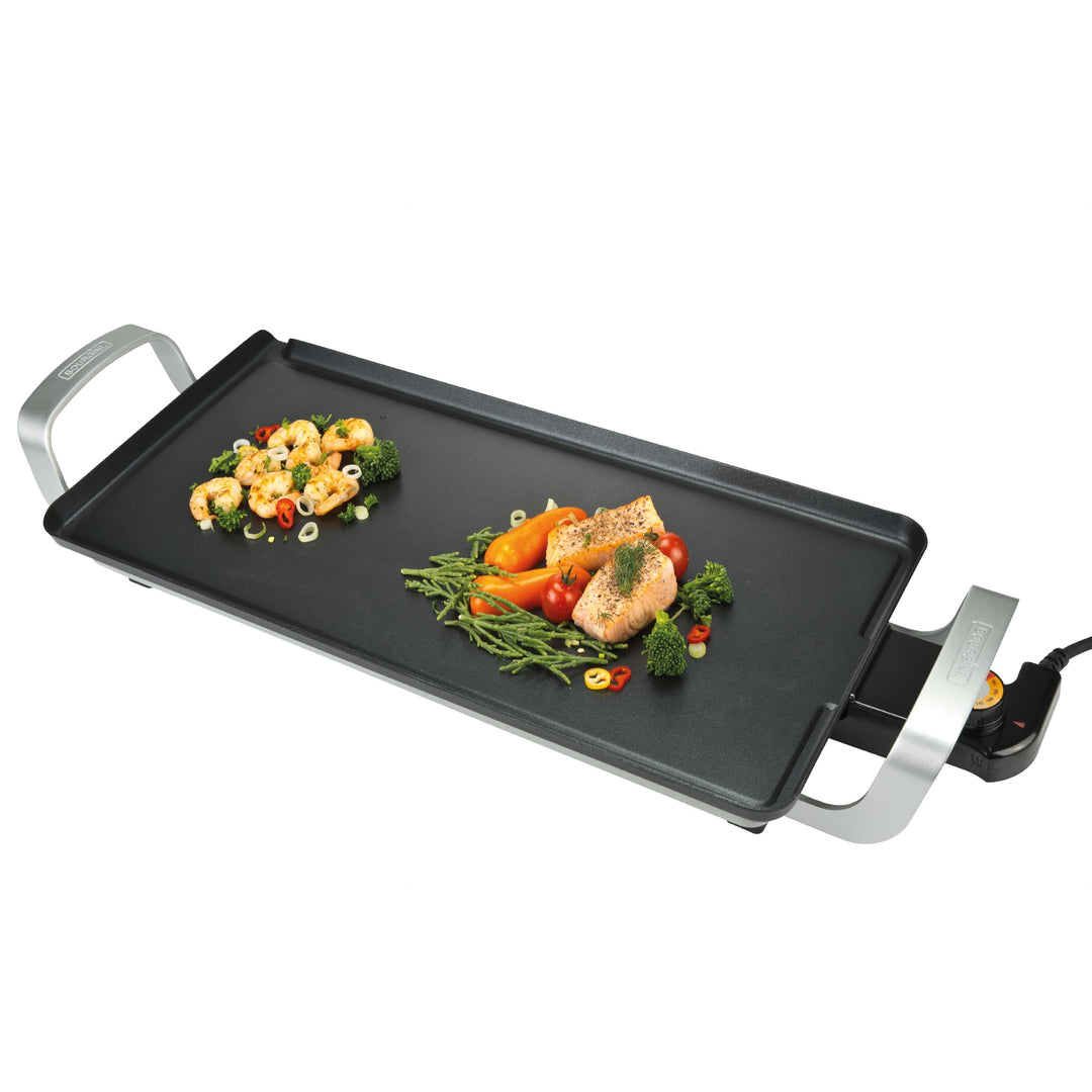 Bourgini Classic Multi Plate - Tischgrill elektrisch - Elektro Tischgrill - Teppanyaki platte - Racl