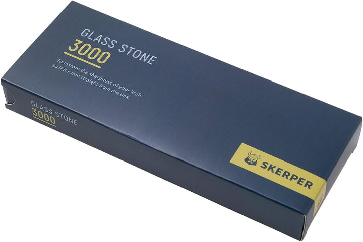 Skerper Glass Stone Schleifstein SVGS3000 Körnung 3000 Schleifstein zum Schleifen und Scharf Behalte
