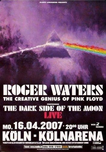 Roger Waters - Dark Side, Köln 2007 » Konzertplakat/Premium Poster | Live Konzert Veranstaltung | DI