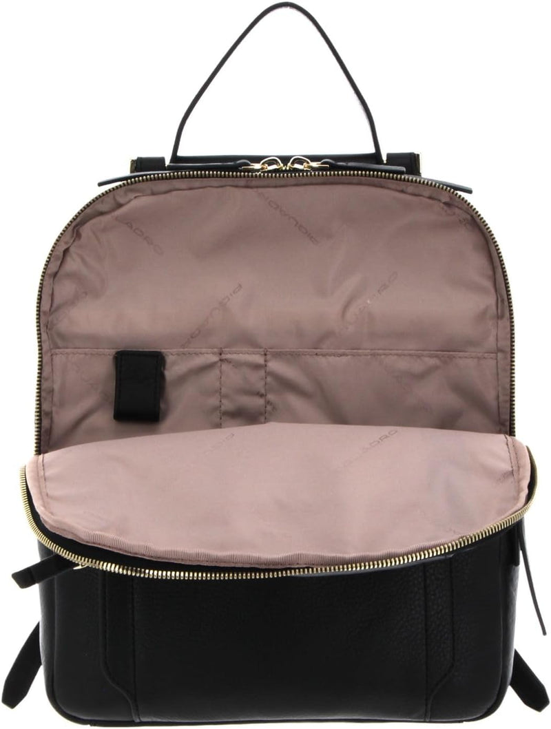 Piquadro Circle Laptoprucksack mit iPad Pro Fach und RFID-Schutz 32 cm black