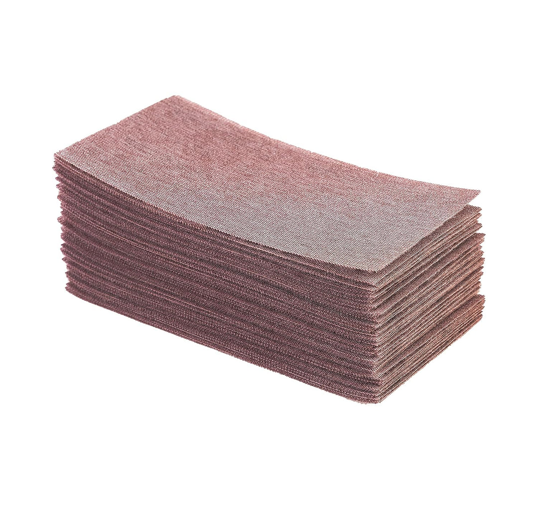 Mirka Abranet Netz-Schleifstreifen 115x230 mm Klett / Korn P180 / 50 Stk / zum Schleifen von Holz, S