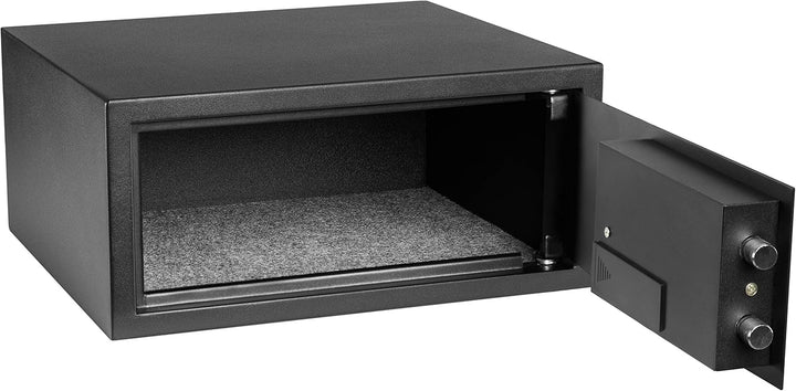 HomeSafe HV24E Möbeltresor mit Elektronikschloss, 20x44x38cm (HxBxT), Digitaler Tresor für Zuhause,