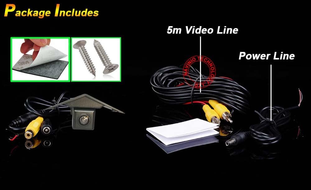 Fahrzeugspezifisches Auto Frontansicht Logo Eingebettetes Kamera-Parksystem mit CCD Wasserdicht IP67