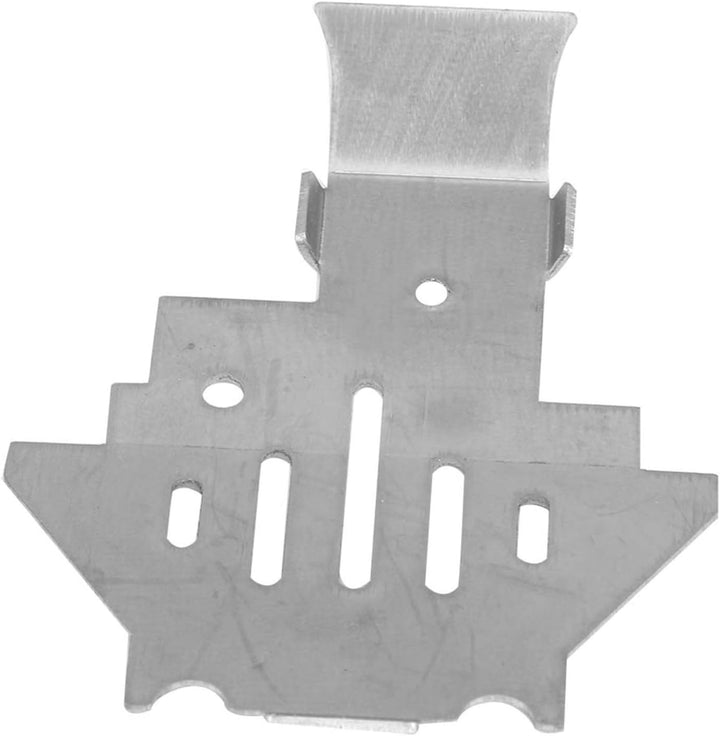 RiToEasysports RC-Chassisplatte, Edelstahl-RC-Chassis-Panzerungsschutzplatten-Unterfahrschutz-Set fü