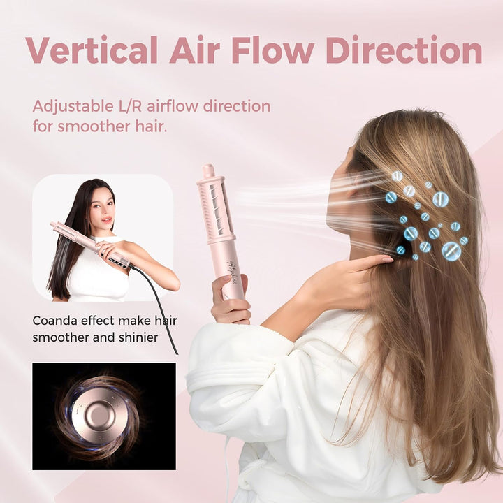 Atopskins Pro Air styler 8 in 1 Hair Styler set 1400w Airbrush Haarstyler 110000 U/Min Haartrockner