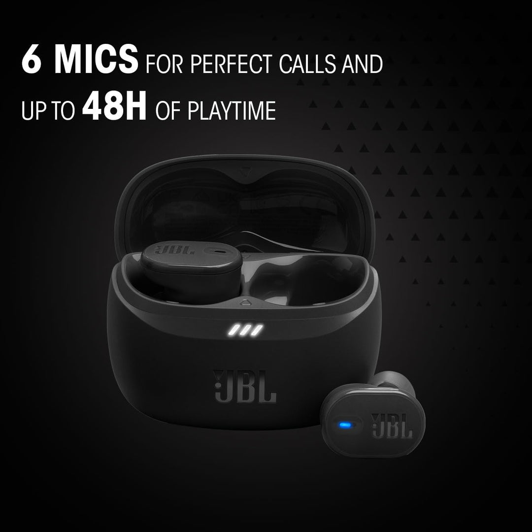 JBL Tune Buds 2, Kabellose Bluetooth-In-Ear-Ohrhörer mit Noise-Cancelling, 48 h Wiedergabezeit, IP54