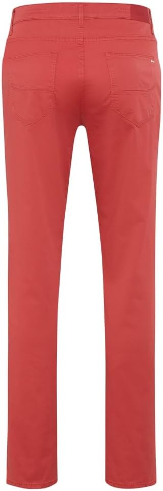 BRAX Feel Good Style Cadiz Herren Five-Pocket-Hose Straight Fit 31W / 32L 45 Red, 31W / 32L 45 Red