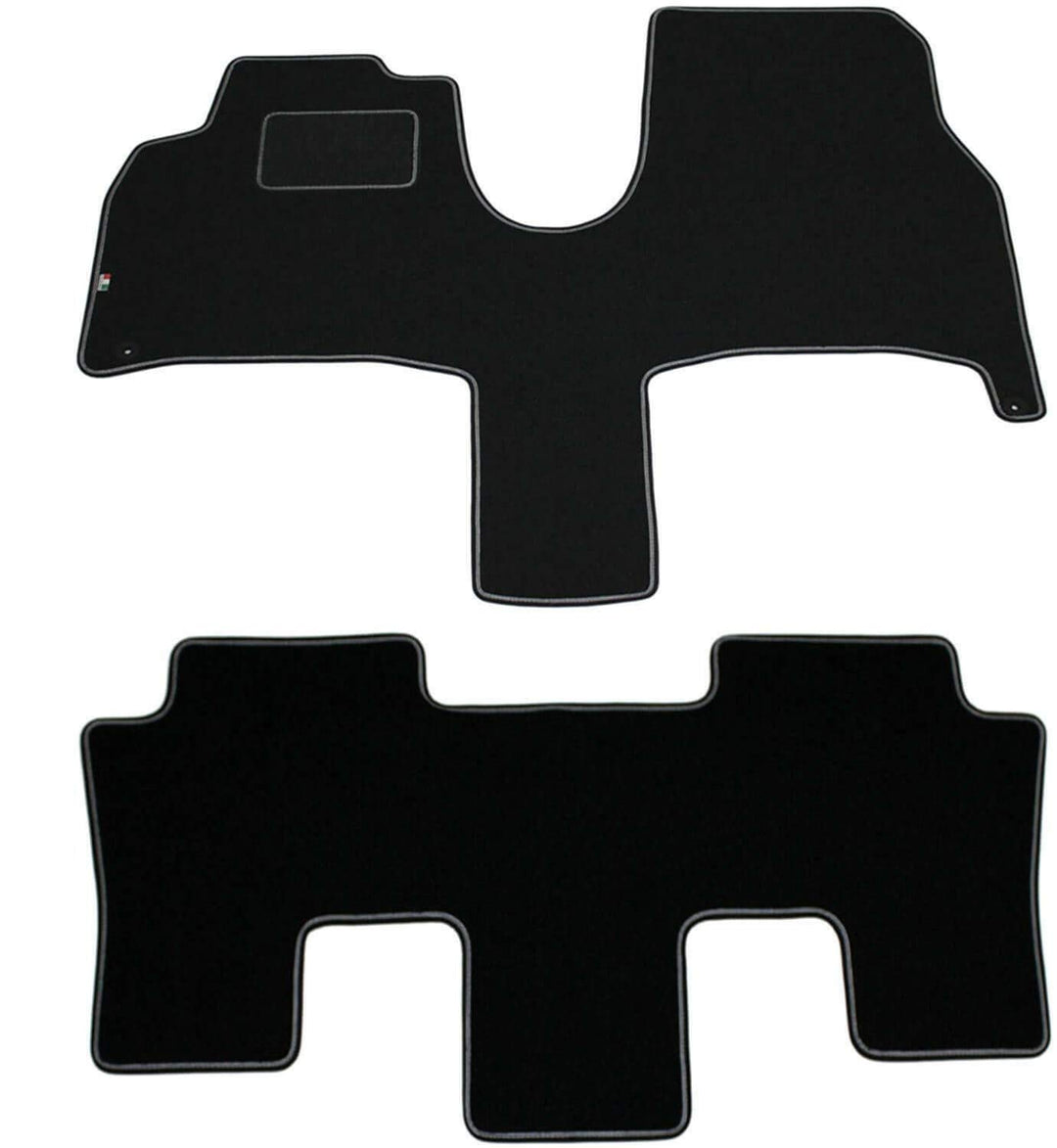 Il Tappeto Auto SPRINT00613 - Auto-Fussmatten, rutschfest, für vorne und 1. Rückreihe für 5 Personen