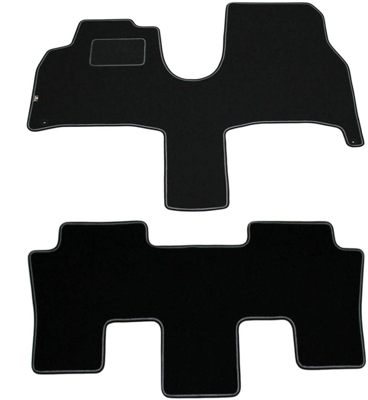 Il Tappeto Auto SPRINT00613 - Auto-Fussmatten, rutschfest, für vorne und 1. Rückreihe für 5 Personen