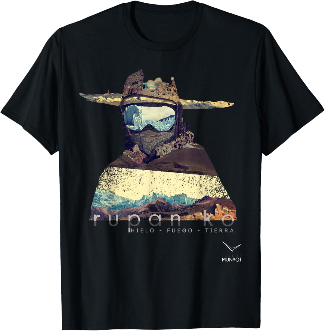 rupan ko shirt MUNROI Patagonien HUMANO#1 fotoart T-Shirt
