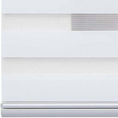 STORESDECO Doppelrollo Plus, Duo Rollo für Fenster und Türen, Zebra Rollo Premium-Finish mit Kassett