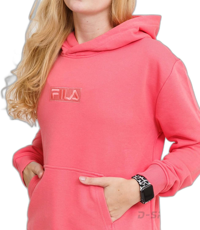 FILA Damen Baicoi Hoody Kapuzenpullover S Tea Rose, S Tea Rose