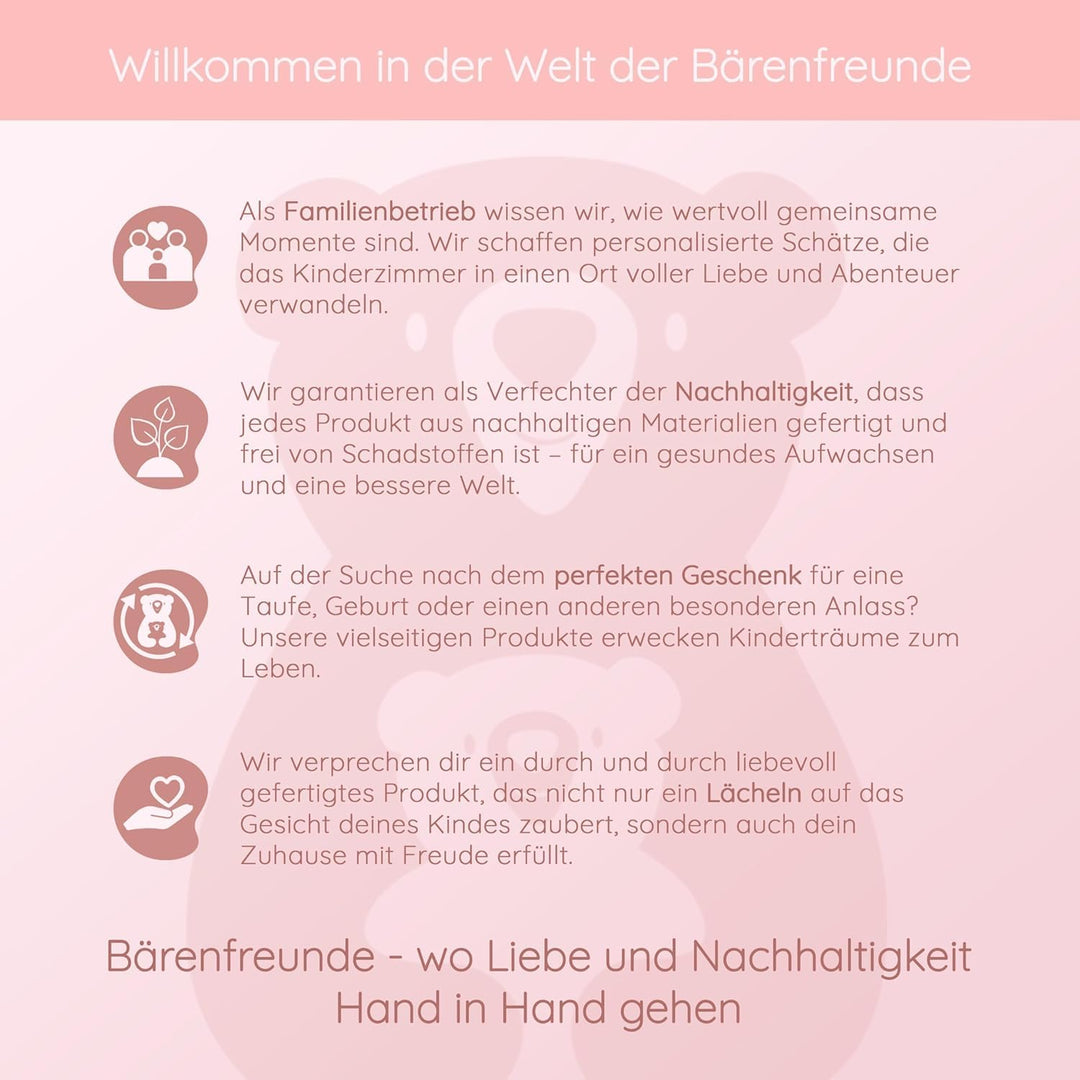 Personalisierter Beissring Baby - Niedlicher Greifling für Baby's, Greifring, Babyrassel mit Name al