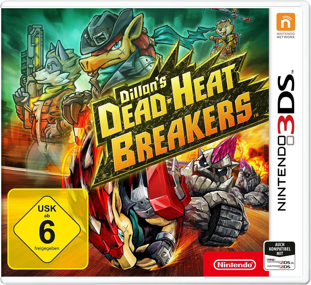Dillon's Dead-Heat Breakers - [Nintendo 3DS] Nintendo 3DS Standard, Nintendo 3DS Standard