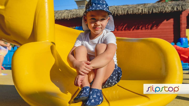 Slipstop Kinder Strandschuhe Anti Rutsch Sport Schuhe Schwimm- Badeschuhe Urlaub Unisex Sonnenschutz