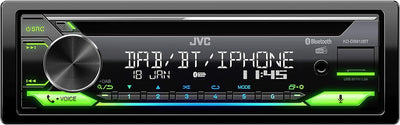 JVC KD-DB912BT CD-Autoradio mit DAB+ & Bluetooth Freisprecheinrichtung (Alexa Built-in, Soundprozess