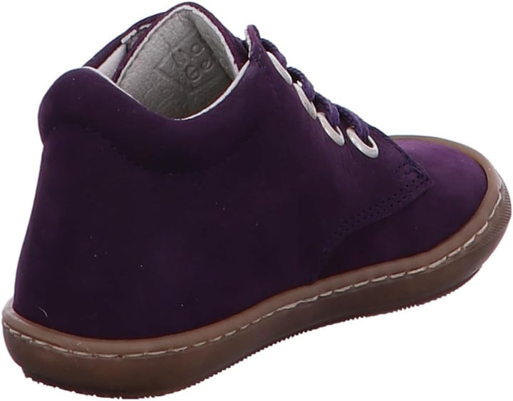 Däumling Mädchen Salli Sneaker 22 EU Schmal Country Aubergine, 22 EU Schmal Country Aubergine