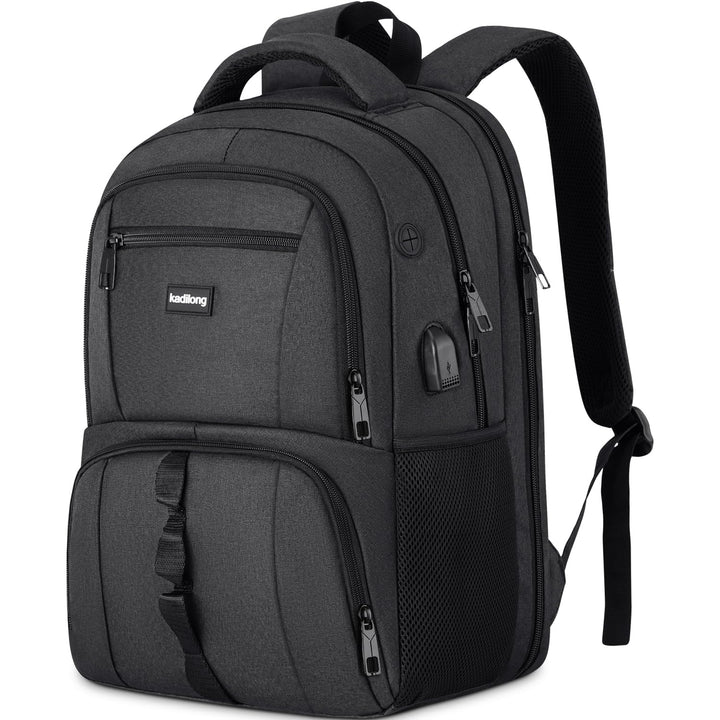 kadilong Laptop Rucksack Herren für Uni Arbeit Studium Arbeit,Schulrucksack Jungen Teenager 17.3 Zol
