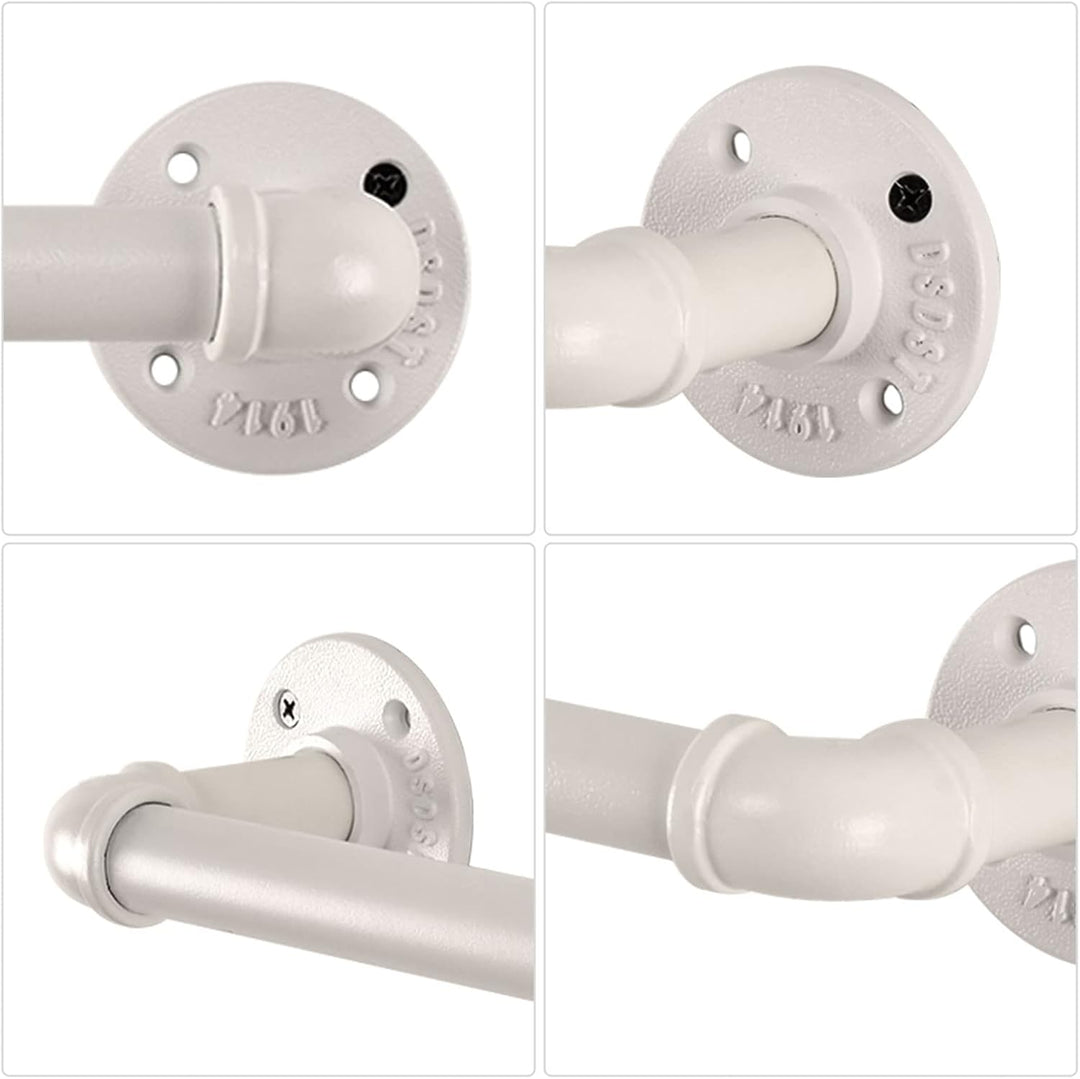 LINKPIPES Rohr Handtuch Bar Wand befestigte industrielle Handtuch Rack Halter Rustikale Heavy Duty B