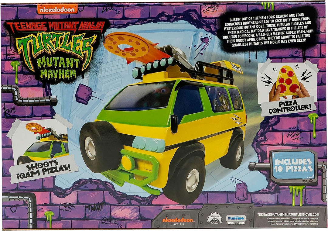 Teenage Mutant Ninja Turtles Ferngesteuerter Pizza Blaster, Filmedition - 2,4GHz Ninja Turtles Pizza