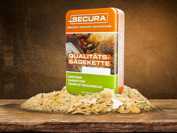 SECURA 4x Sägekette 325 1,5mm 64 TG 38cm kompatibel mit Husqvarna Makita Dolmar Motorsägen