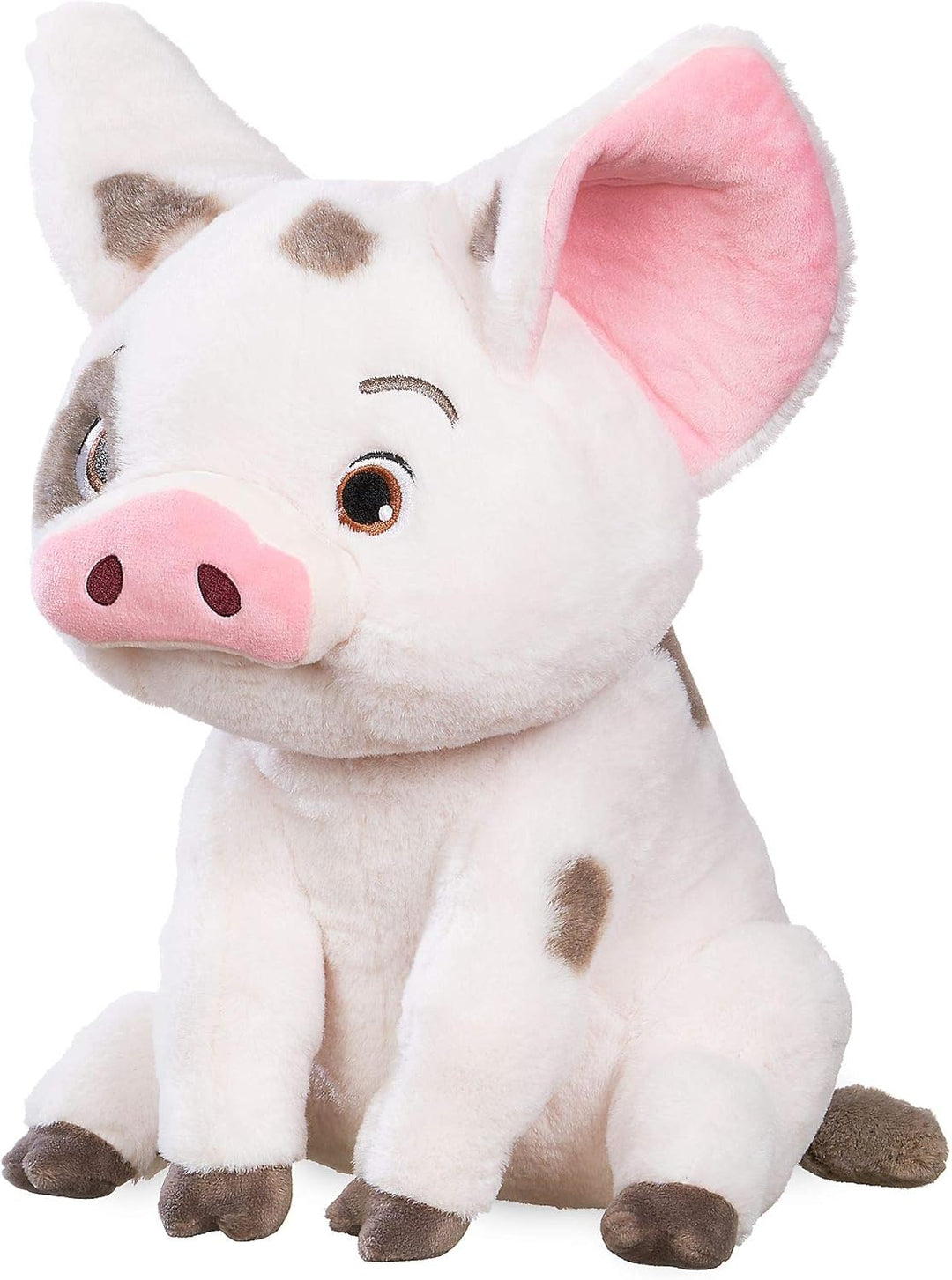 Disney Store Stofftier Pua, Vaiana, 30 cm, aus weichem Plüschmaterial mit Stickereien, für alle Alte
