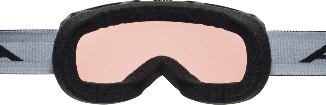 ALPINA Unisex Thaynes Q Skibrille (1er Pack) Einheitsgrösse Schwarz, Einheitsgrösse Schwarz