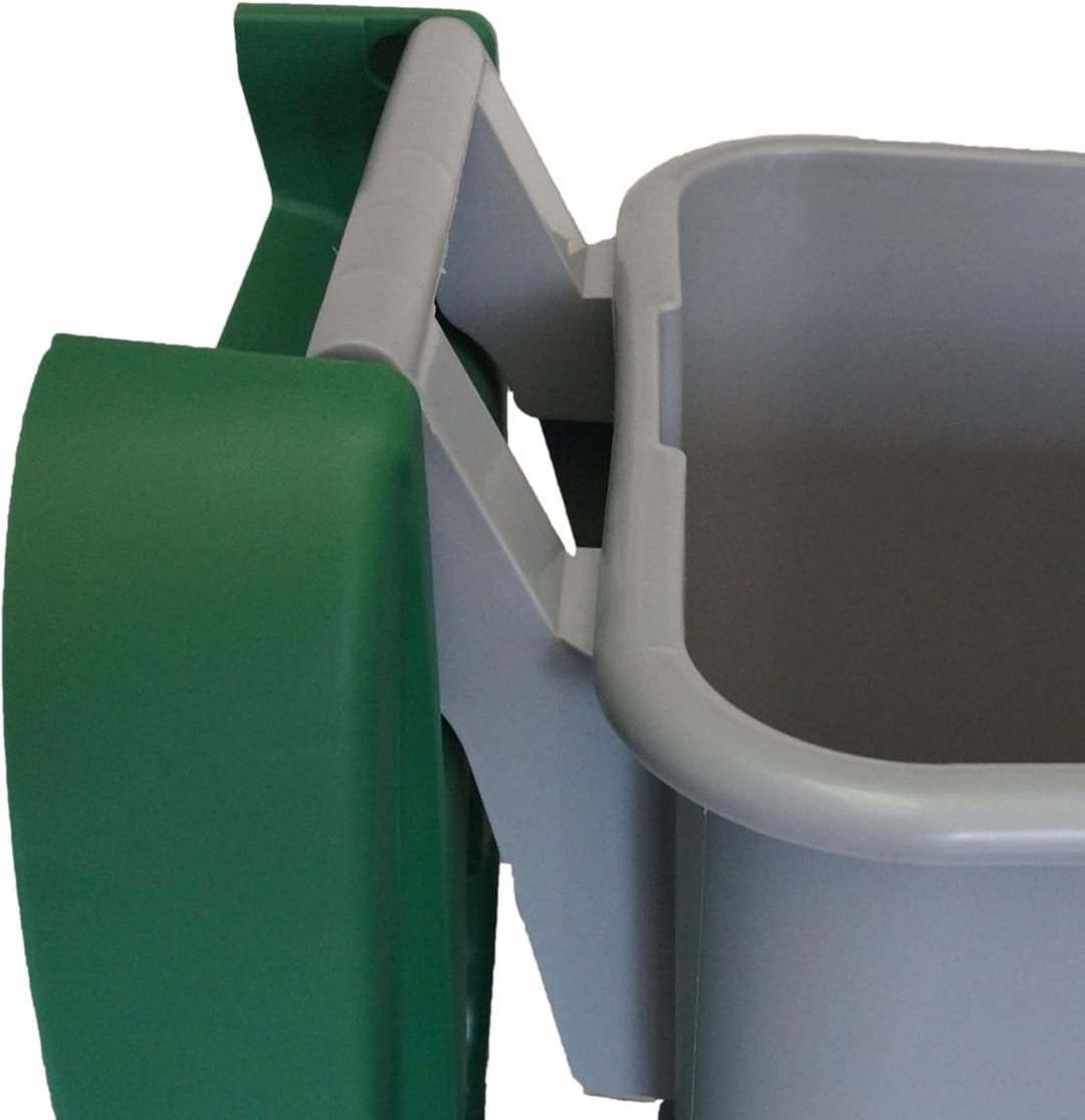 Well Home Recyclingbehälter, 110 Liter, geschlossen, Gelb, 88 x 57 x 42 cm