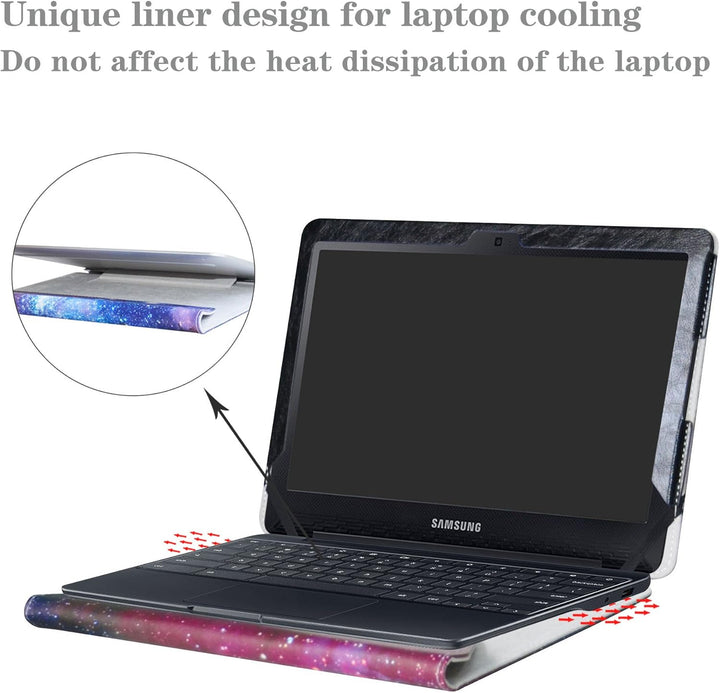 Alapmk Schutzhülle für 29,5 cm (11,6 Zoll) Samsung Chromebook 4 XE310XBA & Chromebook 3 XE500C13 & C