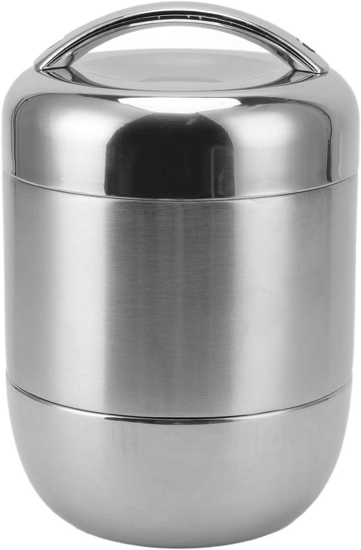 Jeanoko 1,5-l-Thermal-Lebensmittelbehälter aus Edelstahl, Mehrschichtig, Auslaufsicher, Isoliert, mi