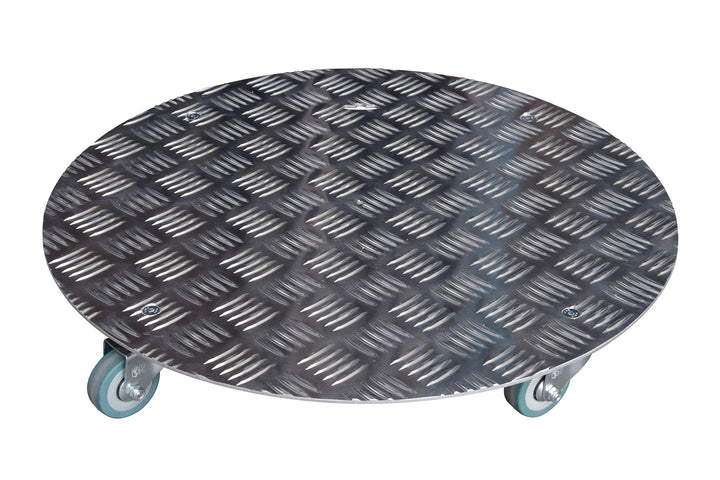 Louis Moulin Basis mit Rollen für Pflanztöpfe, Aluminium, 49 x 49 x 7.5 cm, 8088